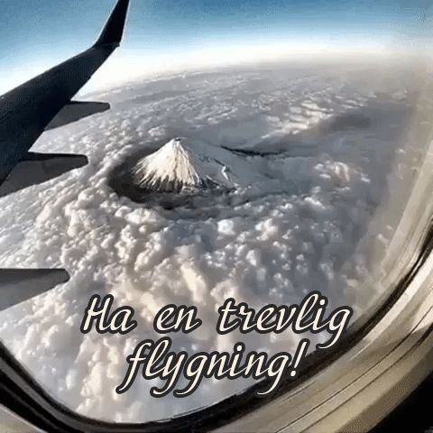 Ha en trevlig flygning GIFer